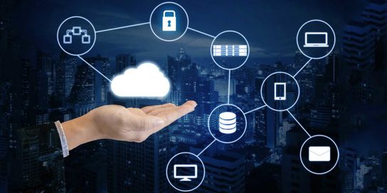IT technician managing servers for a Miami managed IT services client